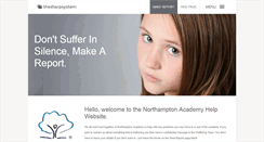 Desktop Screenshot of northampton-academy.thesharpsystem.com